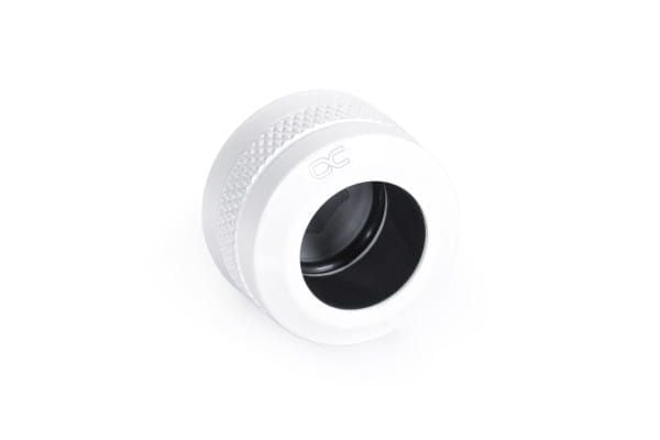 Alphacool Icicle PRO liitin 13mm HardTube Fitting G1/4, 6-pack - valkoinen