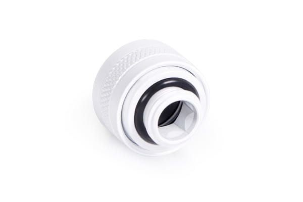 Alphacool Icicle PRO liitin 13mm HardTube Fitting G1/4, 6-pack - valkoinen