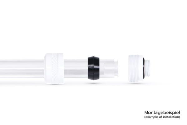 Alphacool 17484, Passende, Messing, Hvit, 1/4", Hunkjønn, Hankjønn