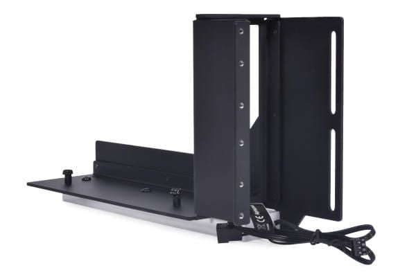 Alphacool Aurora Vertical GPU Bracket + PCI-E 3.0 x16 Riser Ribbon -kaapeli, 21 cm Alphacool Aurora Vertical GPU Bracket + PCI-E 3.0 x16 Riser Ribb...