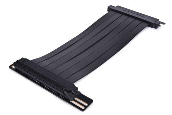 Alphacool Aurora Vertical GPU Bracket + PCI-E 3.0 x16 Riser Ribbon -kaapeli, 21 cm Alphacool Aurora Vertical GPU Bracket + PCI-E 3.0 x16 Riser Ribb...