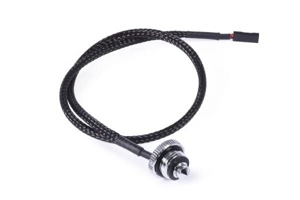 Alphacool Eiszapfen Temperatursensor flat G1/4 - krom