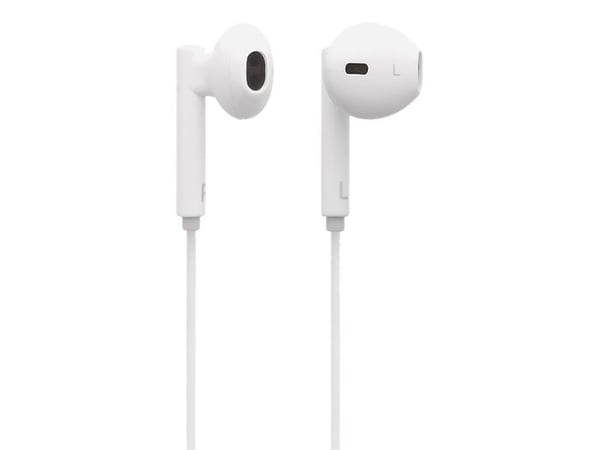 Streetz HL-390, Koblet med ledninger (ikke trådløs), 20 - 20000 Hz, Samtaler/musikk, 10 g, Hodetelefoner, Hvit