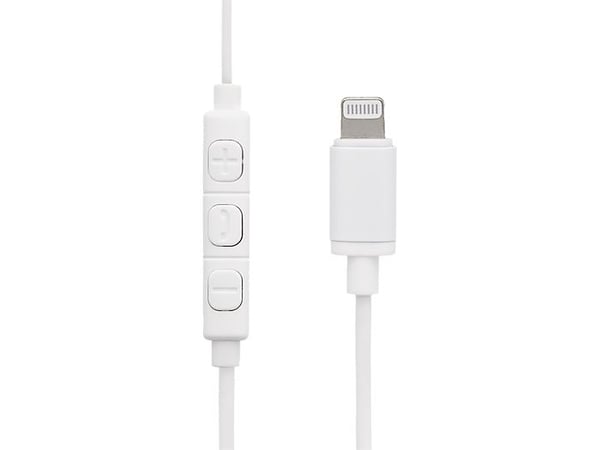 Streetz HL-390, Koblet med ledninger (ikke trådløs), 20 - 20000 Hz, Samtaler/musikk, 10 g, Hodetelefoner, Hvit