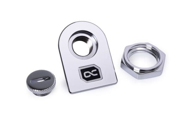 Alphacool Apex Fillport - chrome, Tilbehør til dekorasjon, Messing, Kromfarget, 1/4", 30 mm, 42 mm