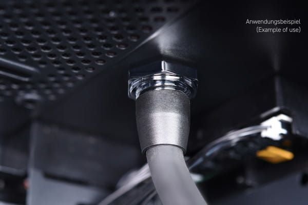 Alphacool Apex Fillport - chrome, Tilbehør til dekorasjon, Messing, Kromfarget, 1/4", 30 mm, 42 mm