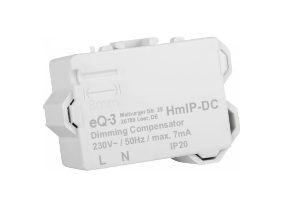 Homematic IP HMIP-DC, Knapper, Hvit, CE, 39 mm, 20 mm, 16 mm