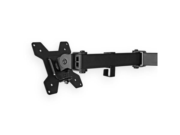 Nedis - Monteringssett (klemme, VESA-montering, skjermarm) - for LCD-skjerm - full bevegelse - metall, ABS-plast - svart - skjermstørrelse: 15"-32"...