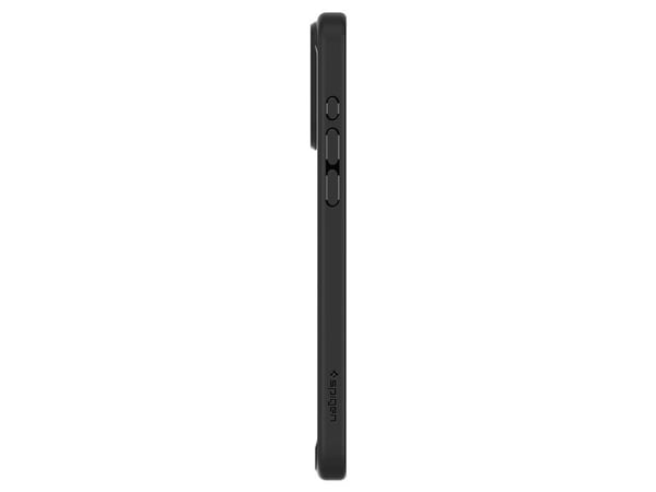 Spigen ACS06568, Suojus, Apple, iPhone 15 Pro Max, 17 cm (6.7"), Musta, Läpinäkyvä