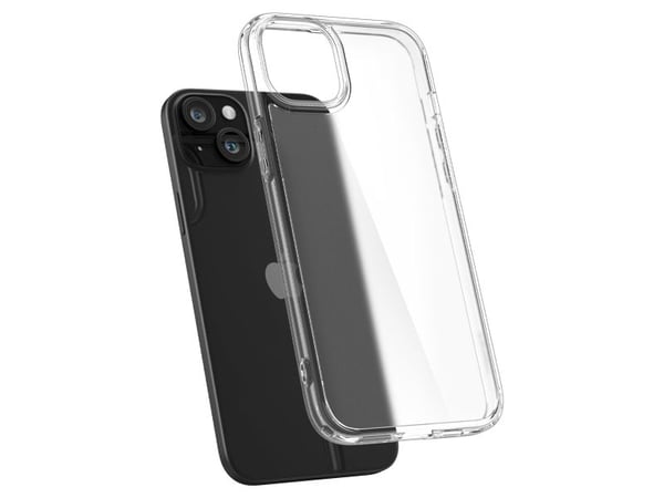 Spigen ACS06655, Suojus, Apple, iPhone 15 Plus, 17 cm (6.7"), Läpinäkyvä