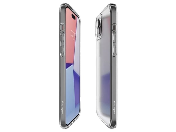 Spigen ACS06655, Suojus, Apple, iPhone 15 Plus, 17 cm (6.7"), Läpinäkyvä
