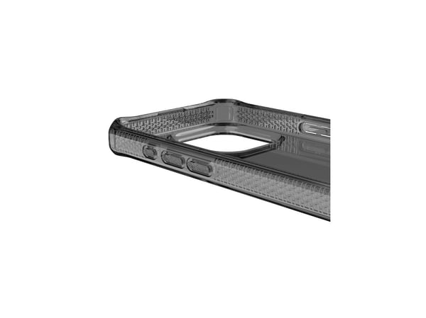 ITSKINS SPECTRUM R Clear - Baksidedeksel for mobiltelefon - røyk - for Apple iPhone 15 Pro