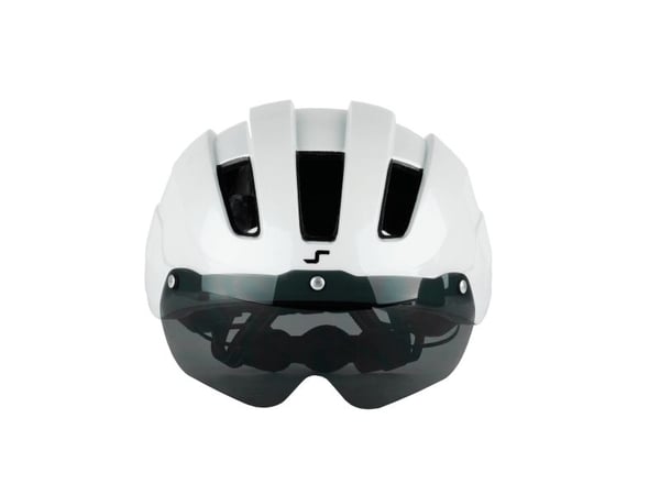 Skateflash sykkelhjelm Atomic White Skateflash sykkelhjelm Atomic White