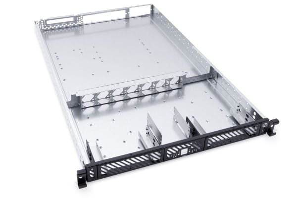 Alphacool 25051, Rektangulær, Rustfritt stål, Sort, Grå, CE, FC, RoHS, 1 stykker, 478,5 mm