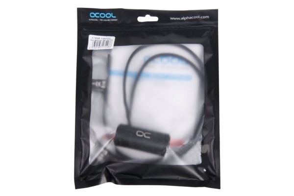 Alphacool ES flödes- och temperatursensor HighFlow med tachosignal