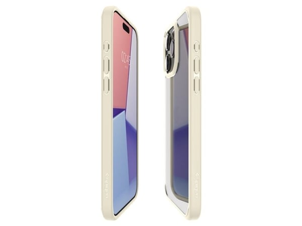 Spigen ACS06712, Mobilskal, Apple, iPhone 15 Pro, 15,5 cm (6.1"), Beige