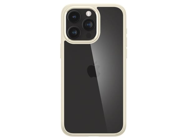 Spigen ACS06712, Mobilskal, Apple, iPhone 15 Pro, 15,5 cm (6.1"), Beige