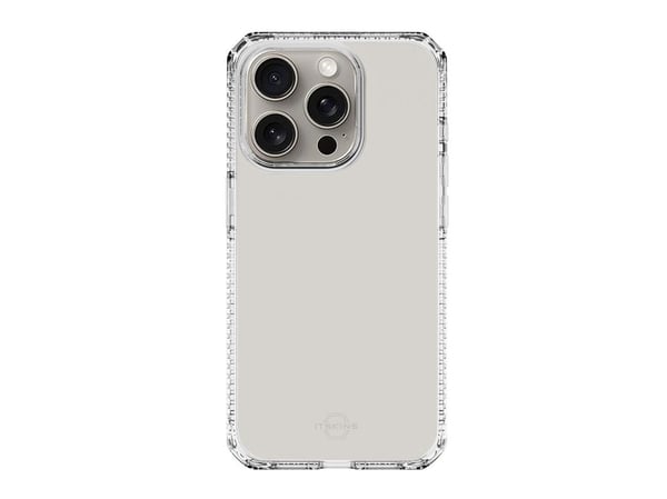 ITSKINS SPECTRUM R // CLEAR, Etui, Apple, iPhone 15 Pro, 15,5 cm (6.1"), Gjennomsiktig