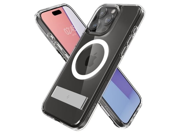 Spigen ACS06722, Mobilskal, Apple, iPhone 15 Pro, 15,5 cm (6.1"), Transparent