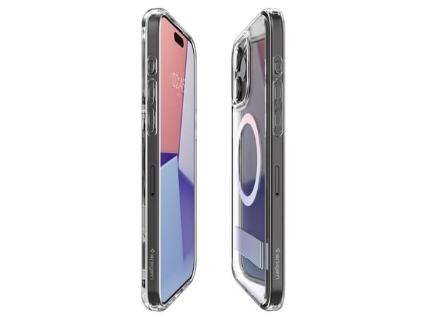Spigen ACS06722, Mobilskal, Apple, iPhone 15 Pro, 15,5 cm (6.1"), Transparent