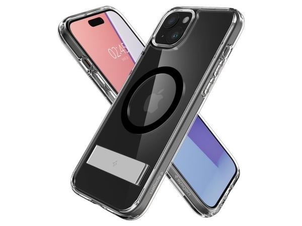 Spigen Ultra Hybrid S, Suojus, Apple, iPhone 15 Plus, 17 cm (6.7"), Läpinäkyvä