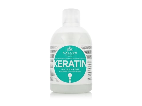 Kallos Keratin Shampoo Hiusten shampoo 1000ml