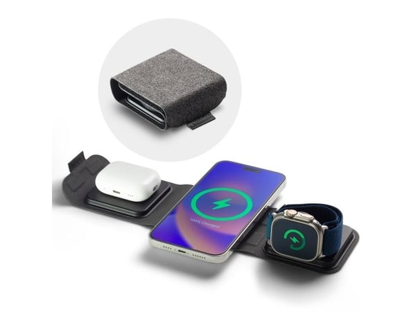 mophie 401311507, Innendørs, USB, Trådløs lading, Sort