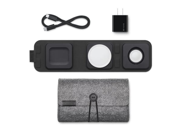 mophie 401311507, Innendørs, USB, Trådløs lading, Sort