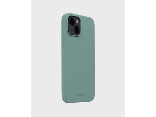 HoldIt Silicone, Etui, Apple, iPhone 15, 15,5 cm (6.1"), Grønn