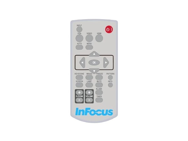 InFocus - Fjernkontroll - for InFocus IN1034, IN1049; Advanced LCD Series IN1004, IN1036, IN1044, IN1059