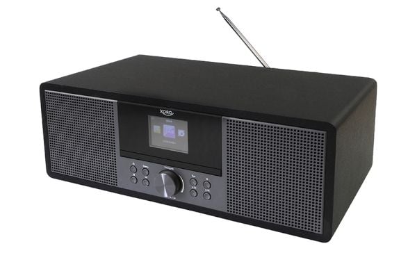 Xoro HMT 600 V2 - Network audio player / CD player / radio tuner / DAB radio tuner - 2 x 10 watt