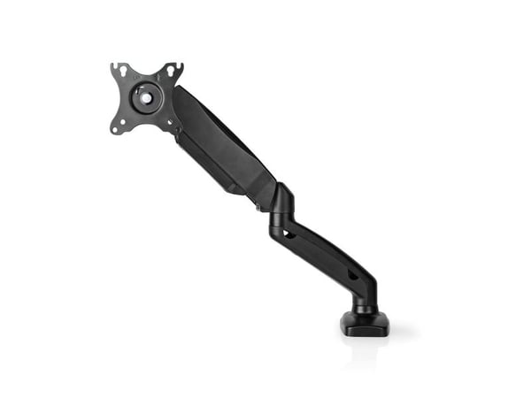 Nedis - Monteringssett (skjermmontering) - full-motion, gas spring arm - for flatpanel - metall, ABS-plast - svart - skjermstørrelse: 15"-32" - skr...