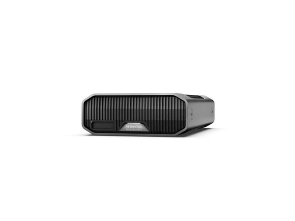 SanDisk Professional G-DRIVE PROJECT - Harddisk - Enterprise - 12 TB - ekstern (stasjonær) - USB 3.2 Gen 2 / Thunderbolt 3 (USB-C kontakt) - 7200 r...
