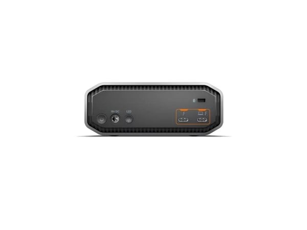 SanDisk Professional G-DRIVE PROJECT - Harddisk - Enterprise - 12 TB - ekstern (stasjonær) - USB 3.2 Gen 2 / Thunderbolt 3 (USB-C kontakt) - 7200 r...