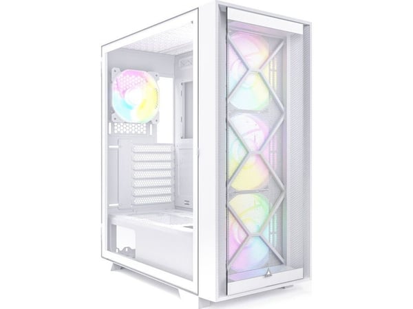 Montech AIR 1000 Premium, Midi-Tower, Tempered Glass - weiß