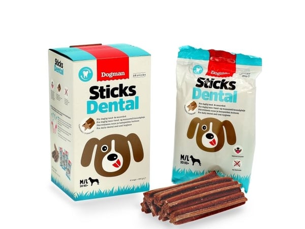 Dogman Sticks Dental Medium/large 28p 13cm