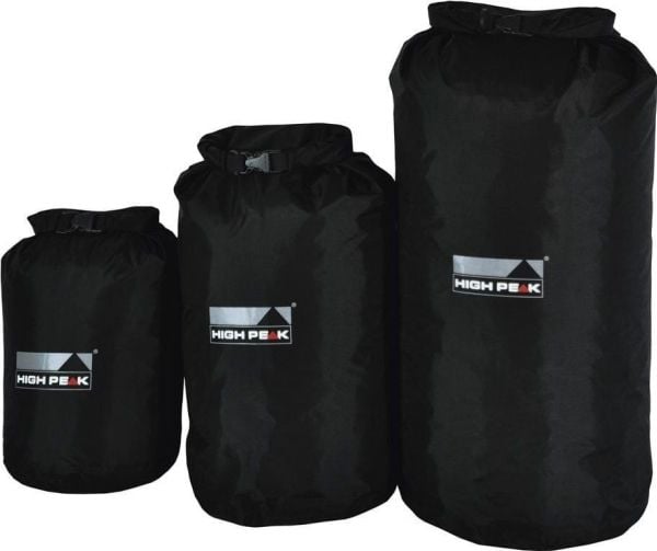 High Peak Dry Bag L, Reiseveske, Svart, Stor, Nylon, Polyvinylklorid, 1 stykker, 26 l