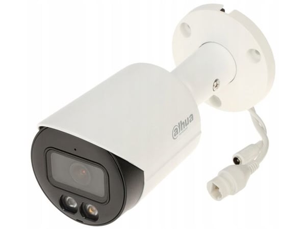Dahua Technology WizSense IPC-HFW2249S-S-IL-0280B, IP-sikkerhetskamera, Inne & Ute, Koblet med ledninger (ikke trådløs), Vegg, Hvit, Kule (form)