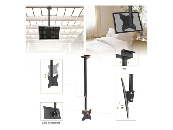 Maclean takfäste MC-580B 17'' - 37''