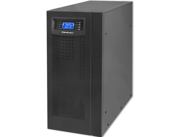 Qoltec UPS | On-line | Pure Sine Wave | 6kVA | 4.8kW | LCD | USB