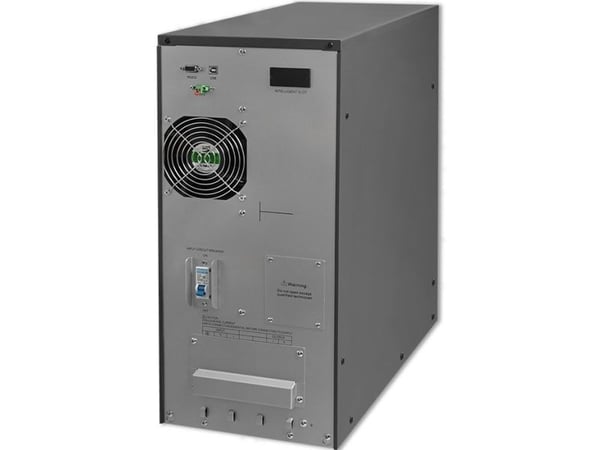 Qoltec UPS | On-line | Pure Sine Wave | 6kVA | 4.8kW | LCD | USB