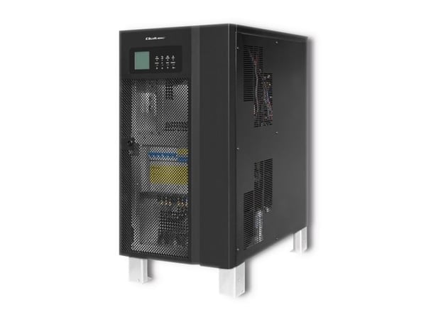 Qoltec - UPS - AC 380 V - 8 kW - 10000 VA - kolme vaihetta - RS-232, RS-485, USB - musta