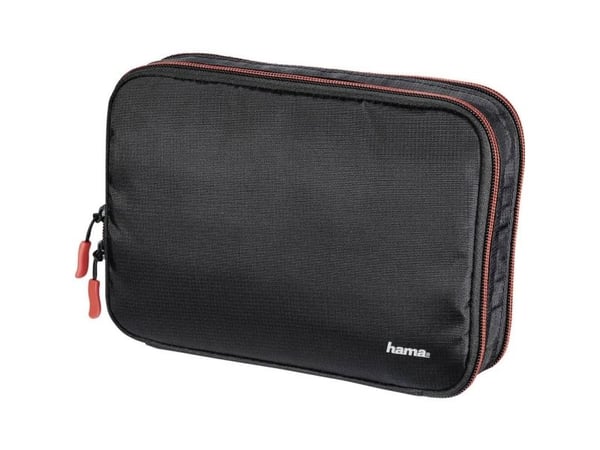 Hama Fancy, Kamerafilterlomme, Svart, Rød, Polytex, 225 mm, 70 mm, 160 mm