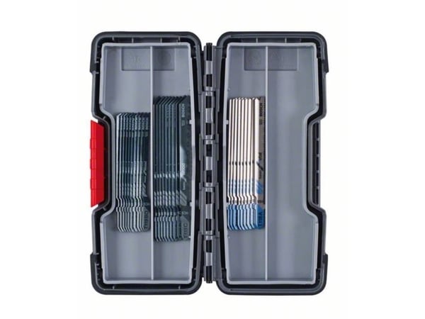 Bosch Basic for Wood and Metal Tough Box - Sagbladsett - for tre, metall - 30 deler - T-skaft