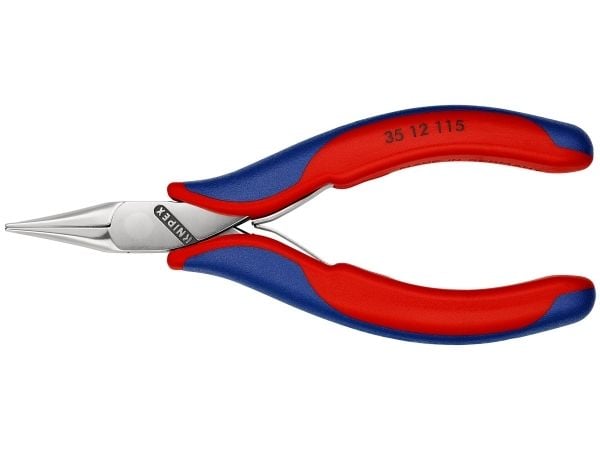 Knipex 35 12 115, Nesetang, 4 mm, 2,25 cm, Stål, Blå, Rød, 11,5 cm