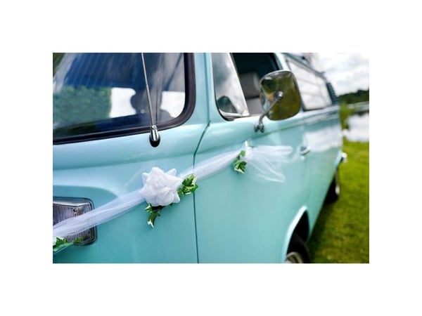 PartyDeco GKT4-008, Garland, Hvit, Bryllup, 1,7 m, Gutt/Jente, 1 stykker