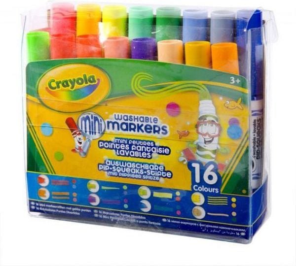 Bulk Buy: Crayola Pip-Squeaks Washable Wacky Tip Markers-16/Pkg (3-pack) (3-pack)