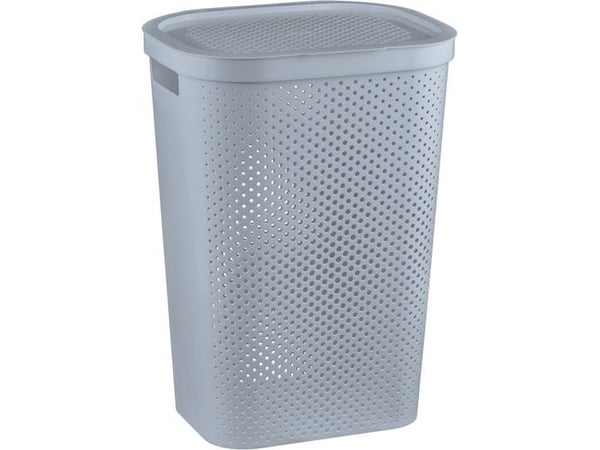 CURVER Infinity tvättkorg 60L ljusgrå