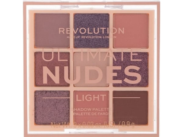 Makeup Revolution London Ultimate Nudes ögonskuggor 8,1 g Light