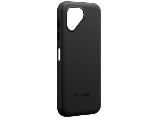 Fairphone - bakdeksel til mobiltelefon - termoplastisk polyuretan (TPU) - matt svart - for Fairphone 5